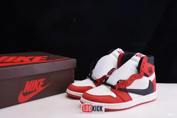 Bmlin HIGH RETRO JORDAN X SCOTT 100(RED) OG CD4487 1 AIR TRAVIS - 0618